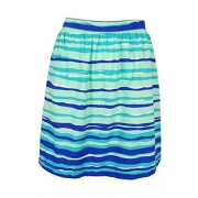 Tommy Hilfiger Women's Striped A-Line Poplin Skirt - Flats - $19.99 