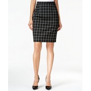 Tommy Hilfiger Women's Windowpane Pencil Skirt - Flats - $39.99 