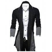 Tom's Ware Mens Classic Fashion Marled Open-Front Shawl Collar Cardigan - Košulje - kratke - $39.99  ~ 254,04kn