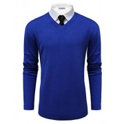 Tom's Ware Mens Classic V-Neck Long Sleeve Sweater - Cardigan - $31.99  ~ 27.48€