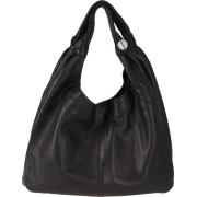 big black leather bag - Torbe - 
