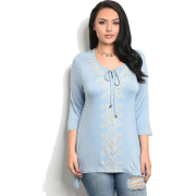 Tops,dress,springfashion,tunic - Long sleeves shirts - $47.00  ~ £35.72