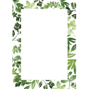Tropical Leaves Frame - フレーム - 