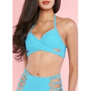 Turquoise Ladder Back Bikini Top - Top - $9.99  ~ 63,46kn