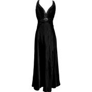 Twist Back Beaded Satin Formal Gown Junior Plus Size - Haljine - $146.99  ~ 933,76kn