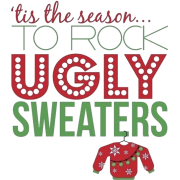 Ugly Christmas Sweater - Texts - 
