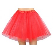 V28 Women's, Teen, Adult Classic Elastic 3, 4, 5 Layered Tulle Tutu Skirt - ワンピース・ドレス - $5.99  ~ ¥674