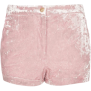 VELVET SHORTS - Hlače - kratke - 