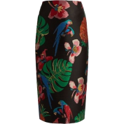 Valentino Tropical Dream-jacquard skirt - Юбки - 