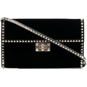 Valentino - Velvet clutch - Torbe z zaponko - 