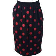 Valentino polka dot skirt - スカート - 