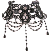 Black - Necklaces - 