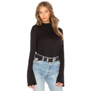 Velvet  Era Mock Neck Slub Knit Top - O meu olhar - $44.00  ~ 37.79€