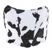 Velvet cow waist corset female strapless - Košulje - kratke - $15.99  ~ 101,58kn