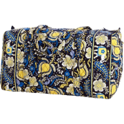 Vera Bradley Large Duffel Ellie Blue - Borse - $85.00  ~ 73.01€