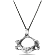 Vertebra Necklace #vertebrae #spine  - Halsketten - $45.00  ~ 38.65€