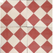 Victorian Classic Red Encaustic Tile - Przedmioty - 