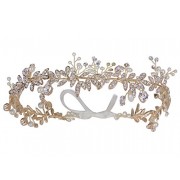 Vijiv Vintage Wedding Accessories Bridal Headpiece Flower Crown Headband Hair Wreath - Accesorios - $23.99  ~ 20.60€