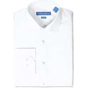 Vince Camuto Men's Slim Fit Spread Collar Solid Dress Shirt - 半袖衫/女式衬衫 - $17.52  ~ ¥117.39