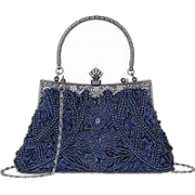 Vintage Women's Beaded Purse - Bolsas com uma fivela - 