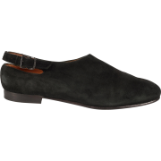 VivienneWestwood black suede flats 1980s - Balerinke - 