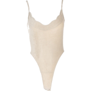V-neck back lace strap coverall - Grembiule - $19.99  ~ 17.17€