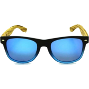 WAY BI-COLOR BLACK/BLUE – BLUE - Sunglasses - $299.00 