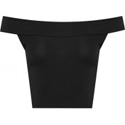 WearAll Women's Off Shoulder Plain Short Crop Bandeau Open Cowl Neck Top - Hemden - kurz - $0.10  ~ 0.09€