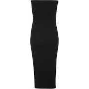 WearAll Women's Plain Boob Tube Strapless Stretch Bodycon Long Midi Dress - Pantaloni - $3.18  ~ 2.73€