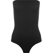 WearAll Women's Plain Sleeveless Stretch Boob Tube Bodysuit Bandeau Leotard Top - Košulje - kratke - $3.16  ~ 20,07kn