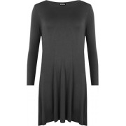 WearAll Women's Plus Size Flared Long Sleeve Swing Dress Top - Košulje - kratke - $1.51  ~ 9,59kn