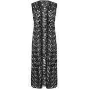 WearAll Women's Plus Size Floral Lace Open Long Sleeveless Top Cardigan - Košulje - kratke - $17.13  ~ 108,82kn