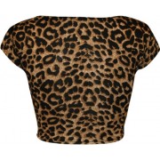 WearAll Women's Print Short Sleeve Crop Top - Camicie (corte) - $1.24  ~ 1.07€