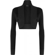 WearAll Women's Shrug Long Sleeve Ladies Bolero Top - Camicie (corte) - $0.51  ~ 0.44€