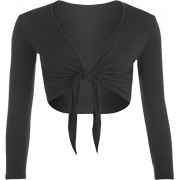 WearAll Women's Shrug Tie Up Long Sleeve Ladies Top - Košulje - kratke - $0.37  ~ 2,35kn