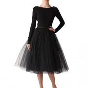 Wedding Planning Women's A Line Short Knee Length Tutu Tulle Prom Party Skirt - Röcke - $32.00  ~ 27.48€