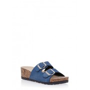 Wedge Sandals with Buckle Cinches - Sandale - $12.99  ~ 11.16€