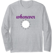 Whatever Time - 長袖Tシャツ - $22.00  ~ ¥2,476