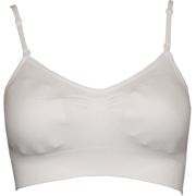 White Seamless Sports Bra Adjustable Strap Included Removable Bra Cups - Donje rublje - $4.75  ~ 30,17kn