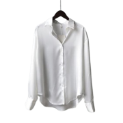 White Blouse - Long sleeves shirts - 