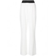 White Pants with Black Waist - Resto - 