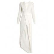 White Pleated Gown - Anderes - 