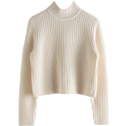 White. Pullover - Puloverji - 
