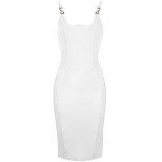 White Sleeveless Bandage Dress. - Anderes - 