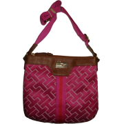 Women's/Girl's Tommy Hilfiger Crossbody Handbag (Pink Large Logo) - Hand bag - $59.00 