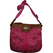 Women's/Girl's Tommy Hilfiger Crossbody Handbag (Pink Large Logo) - Hand bag - $59.00 