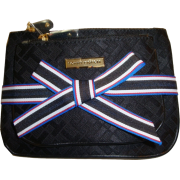 Women's/Girl's Tommy Hilfiger Double Top Zip Toiletry/Change Purse Set (Black Tonal) - Hand bag - $48.00 