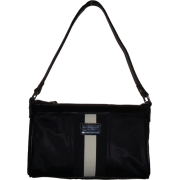 Women's/Girl's Tommy Hilfiger Small Top Zip Handbag (Black/White) - Hand bag - $69.00 