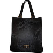 Women's Ivanka Trump Purse Handbag Tote Ava Black - Bag - $160.00  ~ £121.60