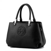 Women's Soft Leather Three Layers Zipper Wallet Cross Body Top Hand Tote Purse Medium Triple Bag - Torby - $24.99  ~ 21.46€